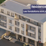 Résidence First : Les fondations sont posées
